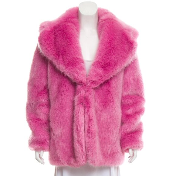 J. Crew Faux Fur Coat - Picture 2 of 6
